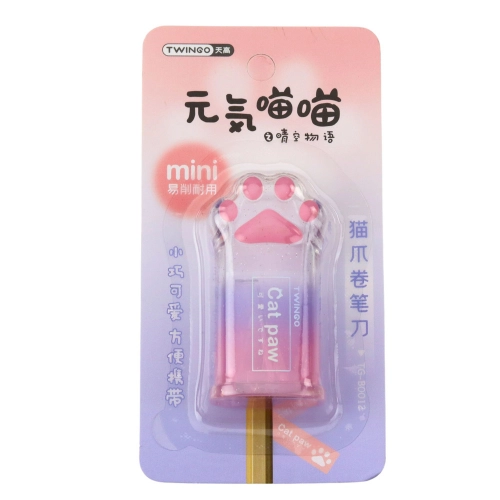 Pencil sharpener Cat's paw for thin pencils