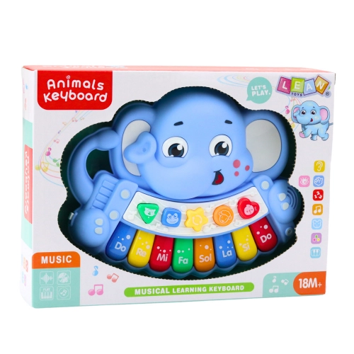 Piano Interactive Melodies Animal Sounds Range Pink Elephant