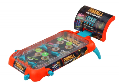 Pinball Arcade Game LED Lights Sounds Scoreboard