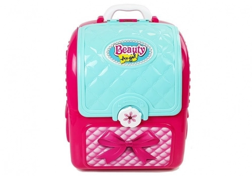 Pink Beauty Kit in a Backpack
