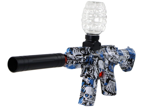 Pistol Weapon Water Rifle Blue Water Bullets