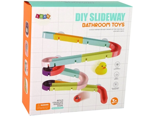 Play Bath Toy Track Sliding Duck Set 44 Elements