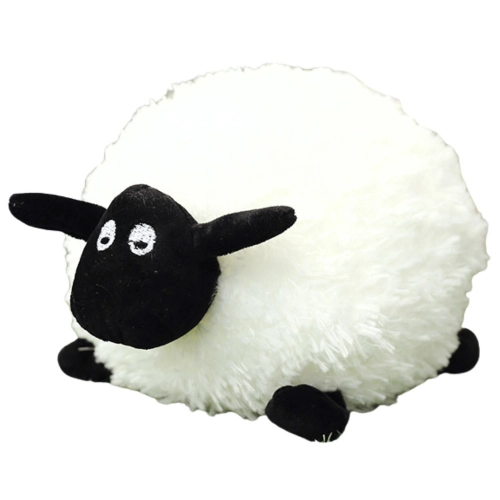 Plush Mascot Cuddly Sheep With Curly Wool White 20cm
