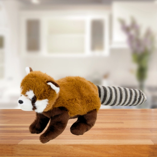 Plush Mascot Cuddly Toy Panda Red 45cm