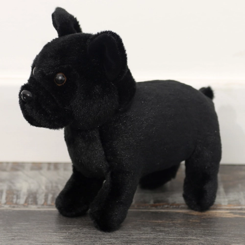 Plush Mascot Cuddly Toy Small Dog Black 19cm