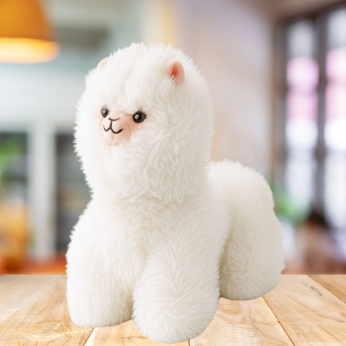 Plush Toy Cuddly Toy Llama White 40 x 40cm
