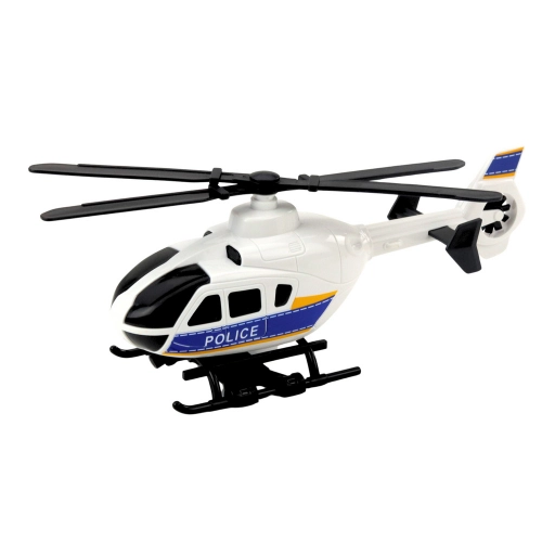 Police Transport Truck Helicopter Lights and Sounds Set