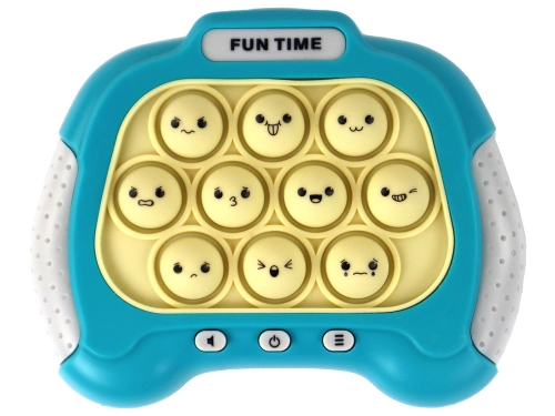 Pop It Battery Operated Sensory Game Console Lights Sounds Yellow