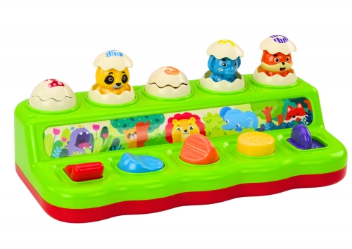 Pop Up Toy Pop Up Animals Educational Panel For Children Sounds