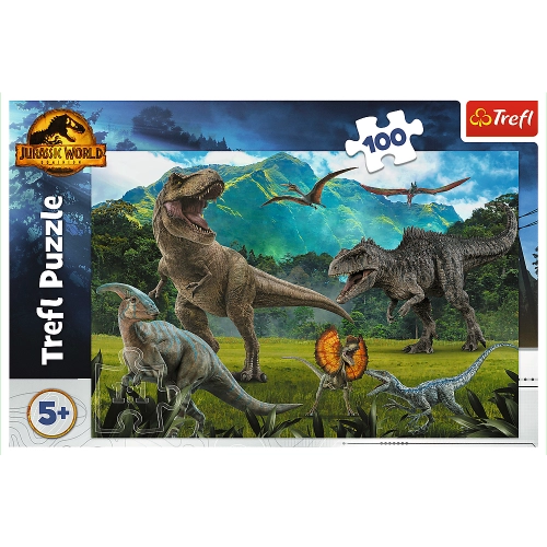 Puzzle - 100 - Jurassic Park / Universal Jurassic World Trefl 16441