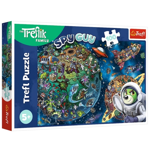 Puzzle - 100 - Trefliki in Space Trefl 16496