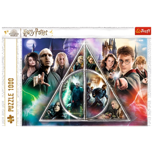 Puzzle - 1000 - Deathly Hallows - Warner Harry Potter Trefl 10717