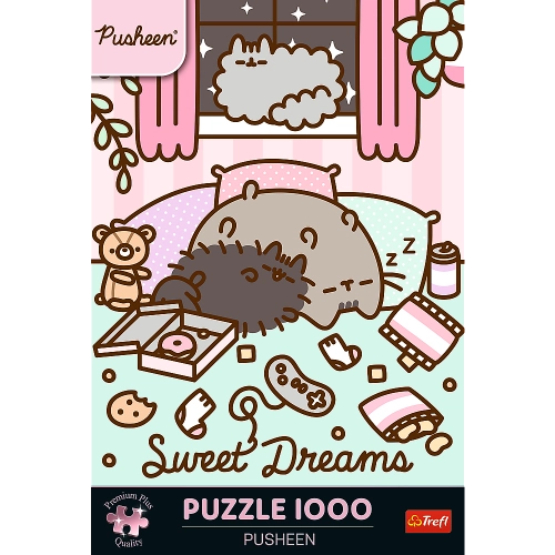 Puzzle - 1000 Premium Plus - Pusheen Trefl 12080