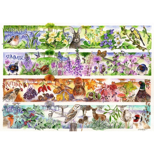 Puzzle - 1000 Premium Plus - Tea Time: Four Seasons Trefl 12078