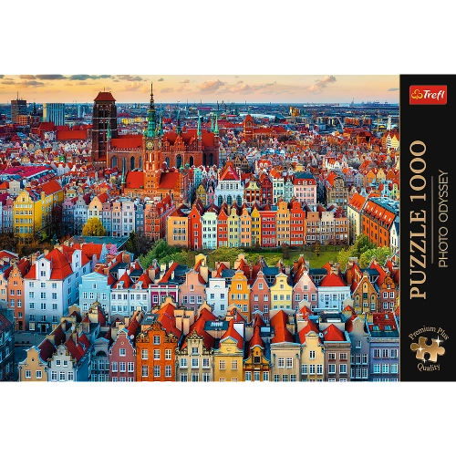 Puzzle - 1000 Premium Plus - View of Gdańsk, Poland Trefl 10856