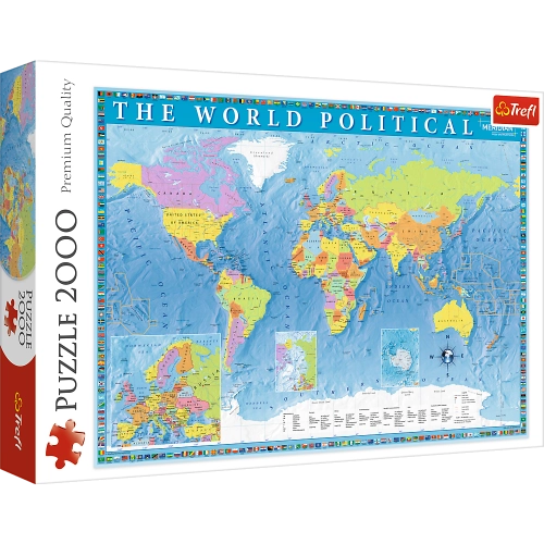Puzzle - 2000 - Political Map of the World - 27099