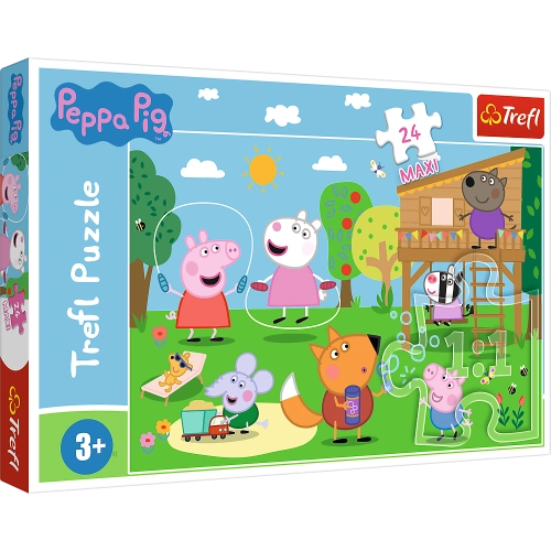 Puzzle - 24 Maxi - Fun in the glade - Peppa Pig 14342