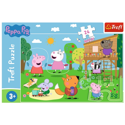Puzzle - 24 Maxi - Fun in the glade - Peppa Pig 14342