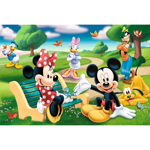 Puzzle - 24Maxi - Mickey Mouse with friends - Disney Standard Characters Trefl 14344