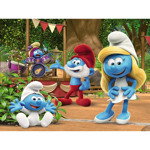 Puzzle - 30 - Smurfette and the Smurfs - Trefl 18312