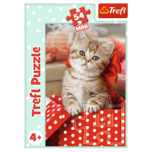 Puzzle - 54 mini - Cute animals - Trefl 54195
