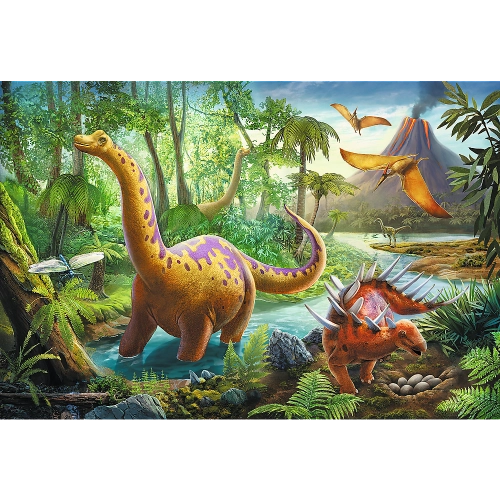 Puzzle - 60 - Dinosaurs Walk - Trefl 17319