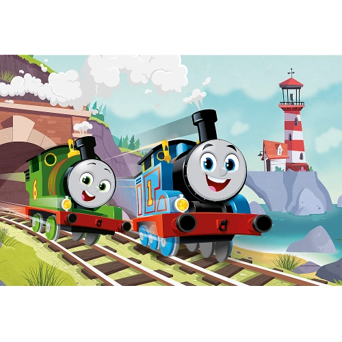 Puzzle - "24 Maxi" - Thomas and Percy on the tracks Trefl 14354