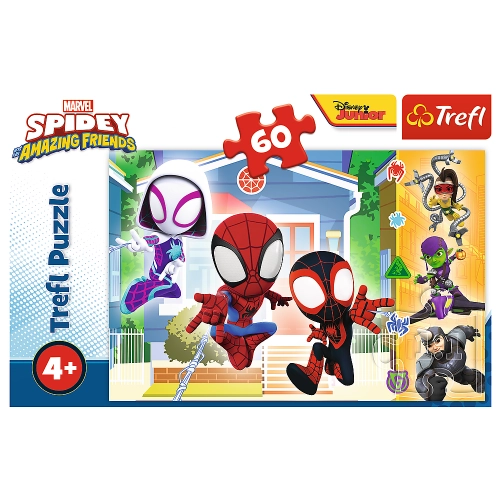 Puzzle - "60" - In the world of Spidey Trefl 17371