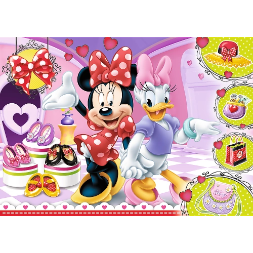 Puzzle 100 pcs. Minnie and glitter Trefl 14820