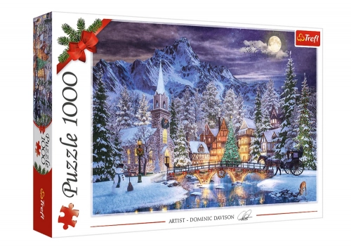Puzzle 1000 pcs. Christmas Atmosphere Trefl 10629