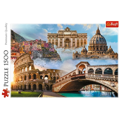 Puzzle 1500 - Favorite places: Italy Trefl 26203