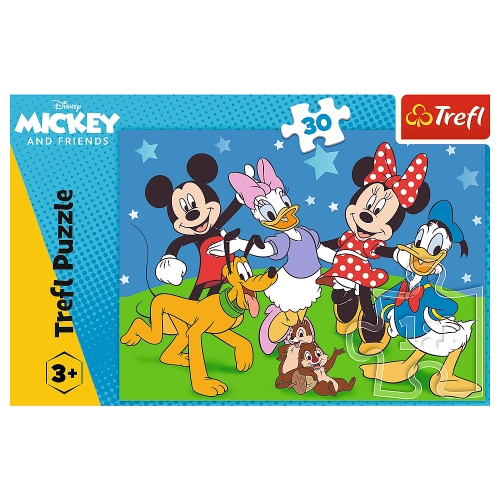 Puzzle 30 – Mouse Business – Disney Standard Characters Trefl 18309