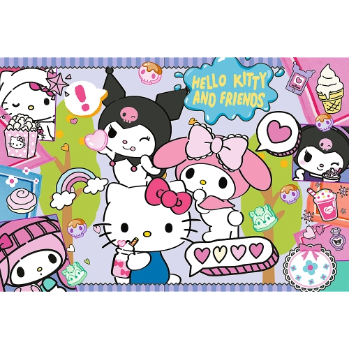Puzzle 300 - Crazy Trio - Hello Kitty Trefl 23039