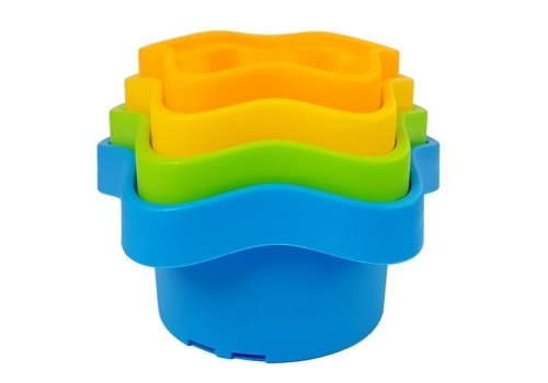Pyramid Cups for Babies Asterisks