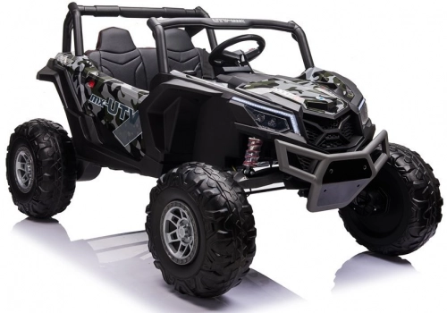 Divvietīgs bērnu elektromobilis Bagijs UTV-MX Camo Painted