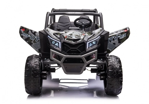 Divvietīgs bērnu elektromobilis Bagijs UTV-MX Camo Painted
