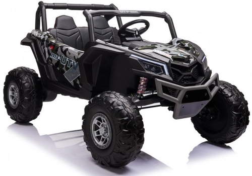 Divvietīgs bērnu elektromobilis Bagijs UTV-MX Camo Painted