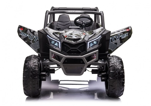 Divvietīgs bērnu elektromobilis Bagijs UTV-MX Camo Painted