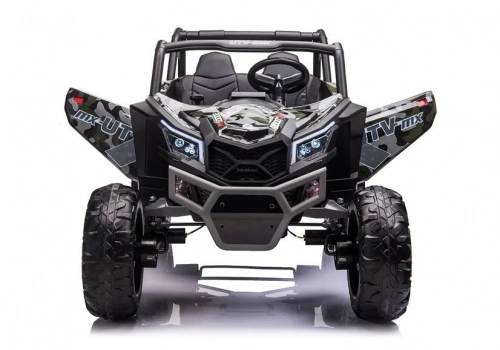Divvietīgs bērnu elektromobilis Bagijs UTV-MX Camo Painted