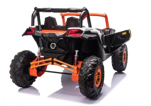 Двухместный детский электромобиль Багги UTV-MX Orange-White