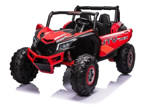 Divvietīgs bērnu elektromobilis Bagijs UTV-MX Red