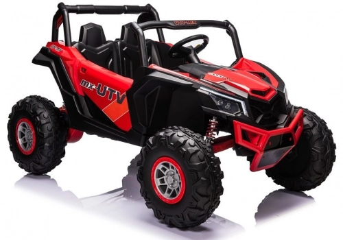 Divvietīgs bērnu elektromobilis Bagijs UTV-MX Red