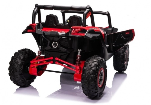 Divvietīgs bērnu elektromobilis Bagijs UTV-MX Red
