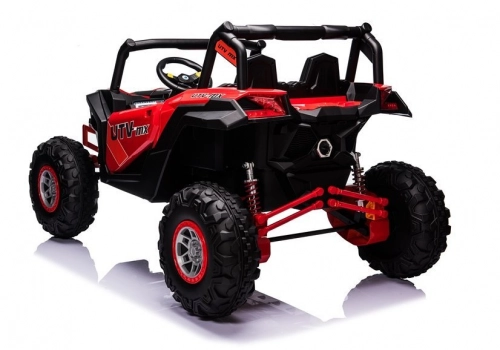 Divvietīgs bērnu elektromobilis Bagijs UTV-MX Red