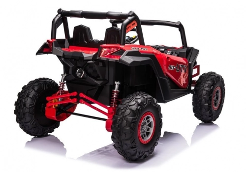 Divvietīgs bērnu elektromobilis Bagijs UTV-MX Red
