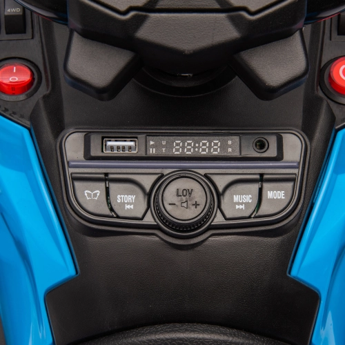 Elektriskais kvadracikls bērniem Can Am Outlander 4x4 DK-CA005 Blue