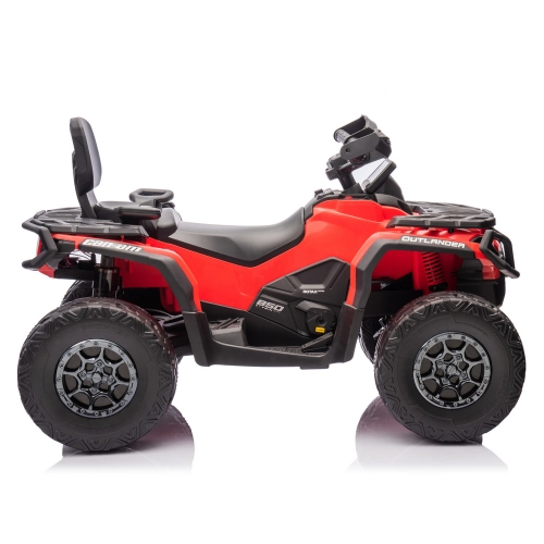 Elektriskais kvadracikls bērniem Can Am Outlander 4x4 DK-CA005 Red