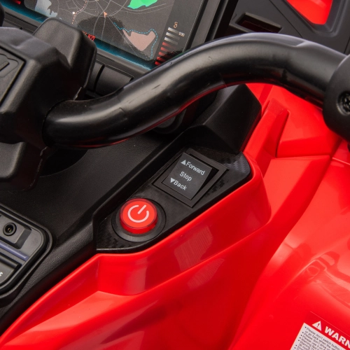 Elektriskais kvadracikls bērniem Can Am Outlander 4x4 DK-CA005 Red