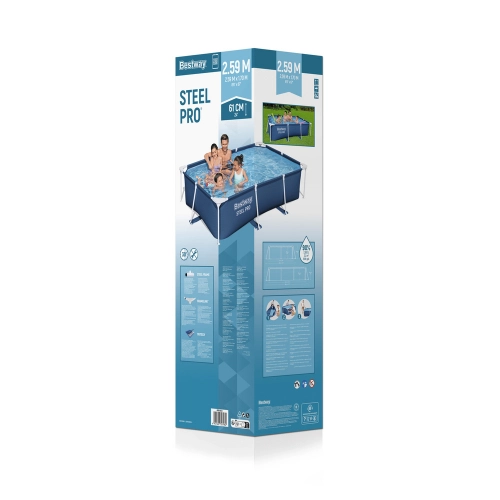 Rack Garden Pool 259 x 170 x 61cm Bestway 56403