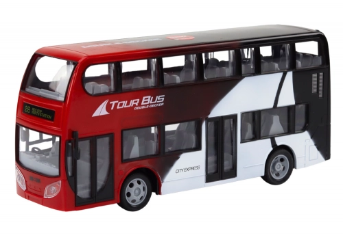 Radiovadāmā Divstāvu autobuss ar pulti